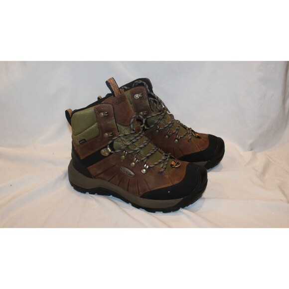 Keen Men\'s Revel IV High Polar Waterproof Boots Bison/Orange NEW SZ 8 main image 4